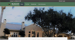 Desktop Screenshot of mcallencountryclub.com